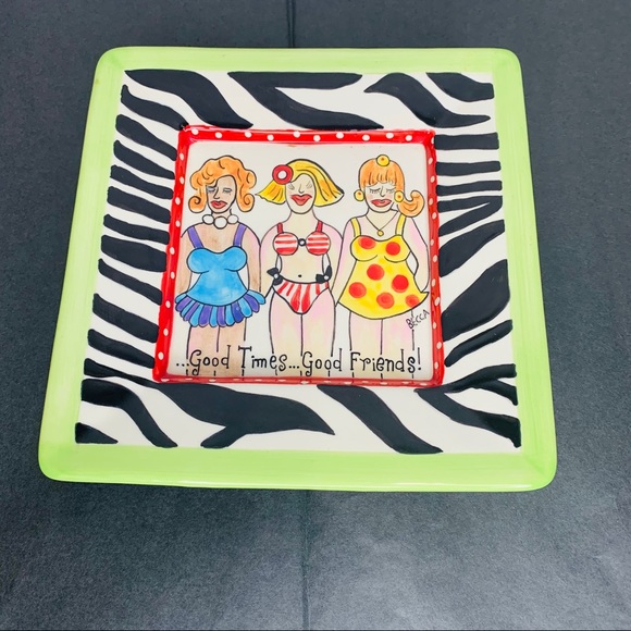 Art Deco Coastal Trinket Dish/Decor